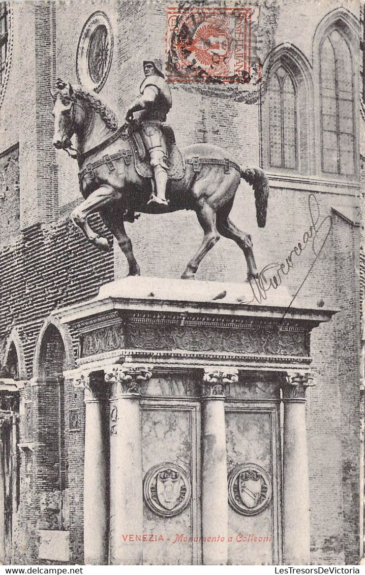 CPA ITALIA - Venezia - Monumento A Colleoni - Venezia