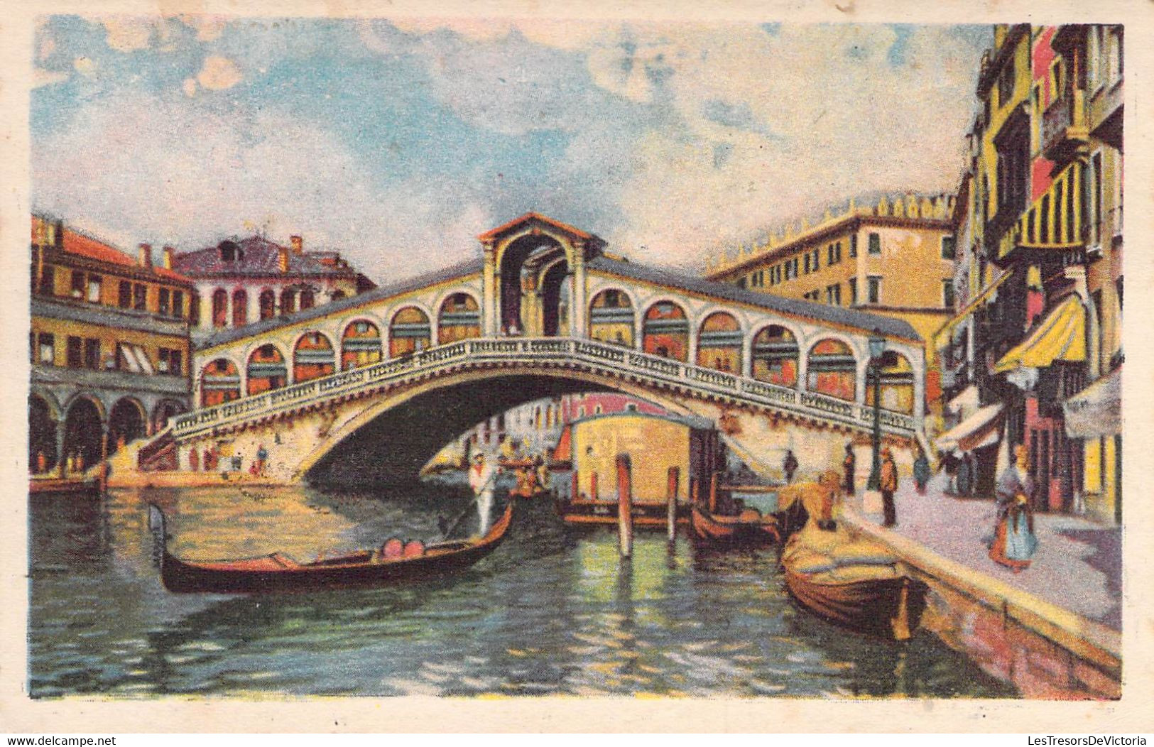 CPA ITALIA - Venezia - Ponte Di Rialto - Venezia