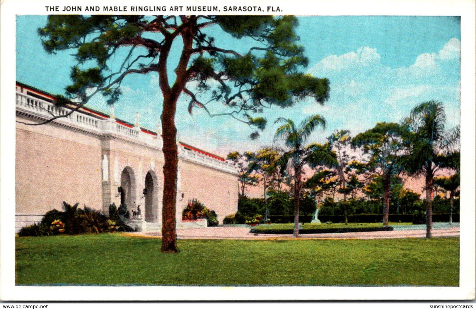 Florida Sarasota Ringling Art Museum Corner Of Court - Sarasota