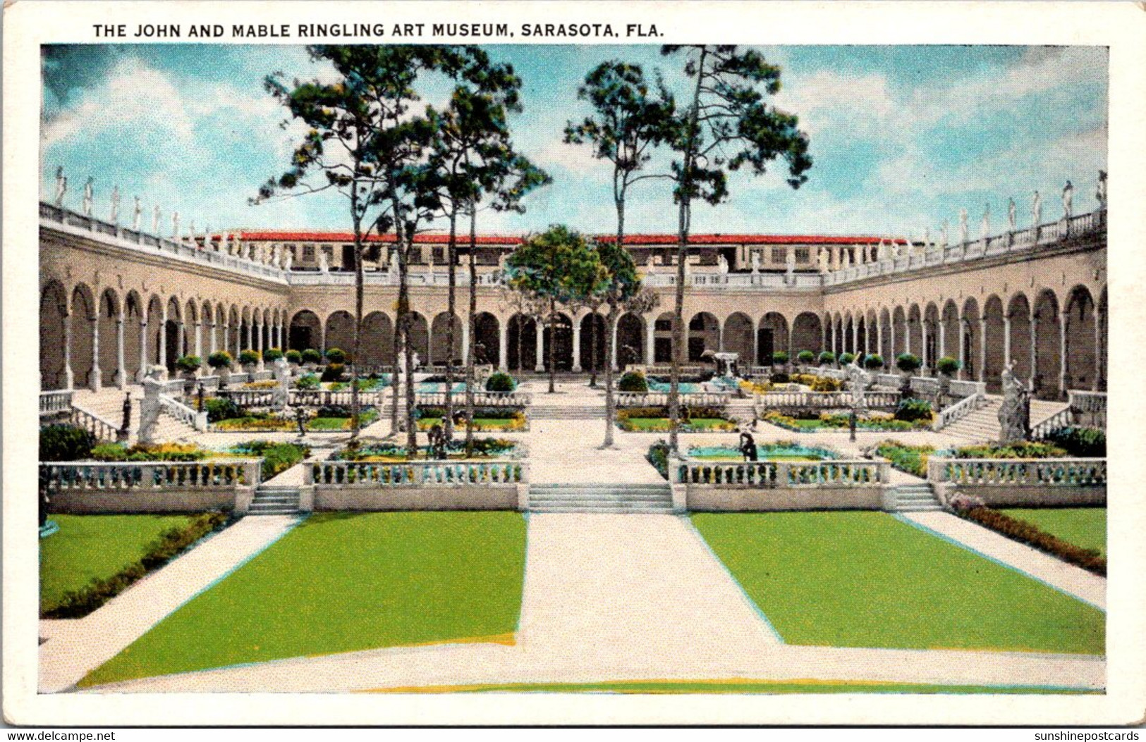 Florida Sarasota Ringling Art Museum Main Court - Sarasota