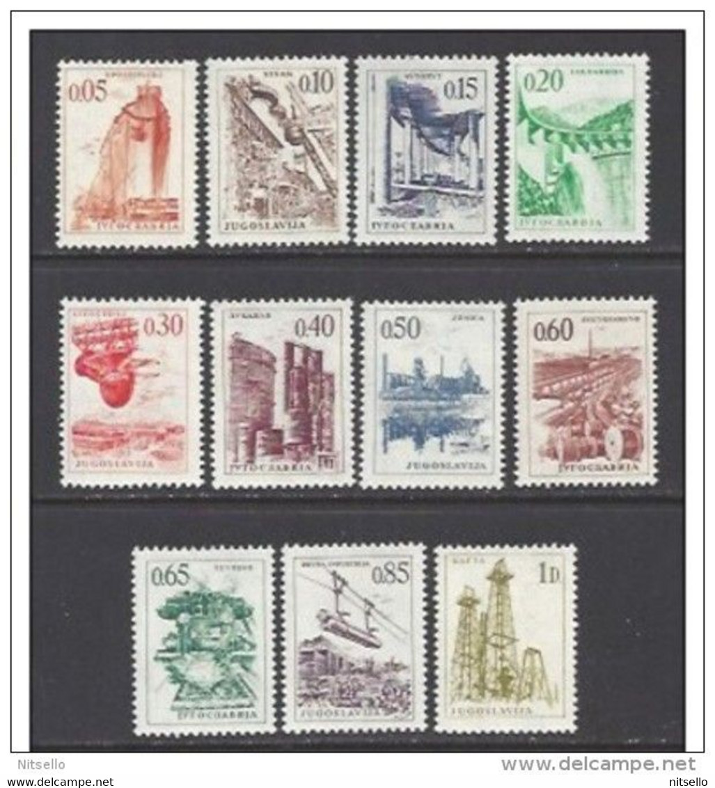 LOTE 1614 ///  (C155) YUGOSLAVIA    YVERT Nº: 1069-79  ** MNH  //   CATALOG/COTE:  9,50€ - Ongebruikt