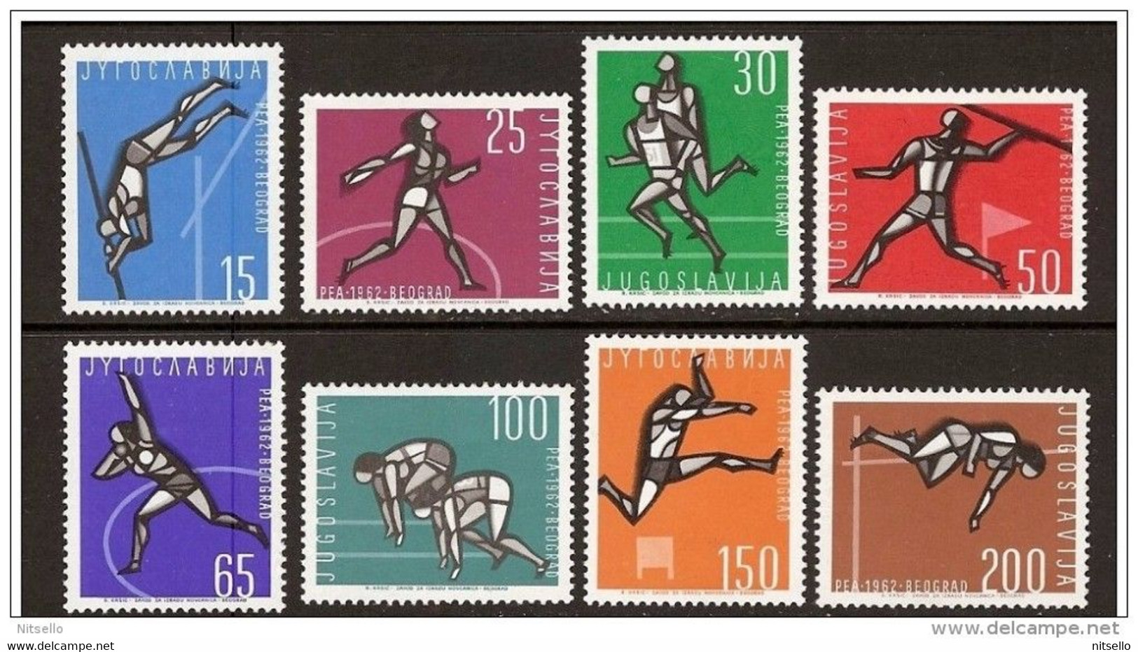 LOTE 1614  ///  (C230) YUGOSLAVIA    YVERT Nº: 914-21  ** MNH  //   CATALOG/COTE:  13.00€ - Unused Stamps