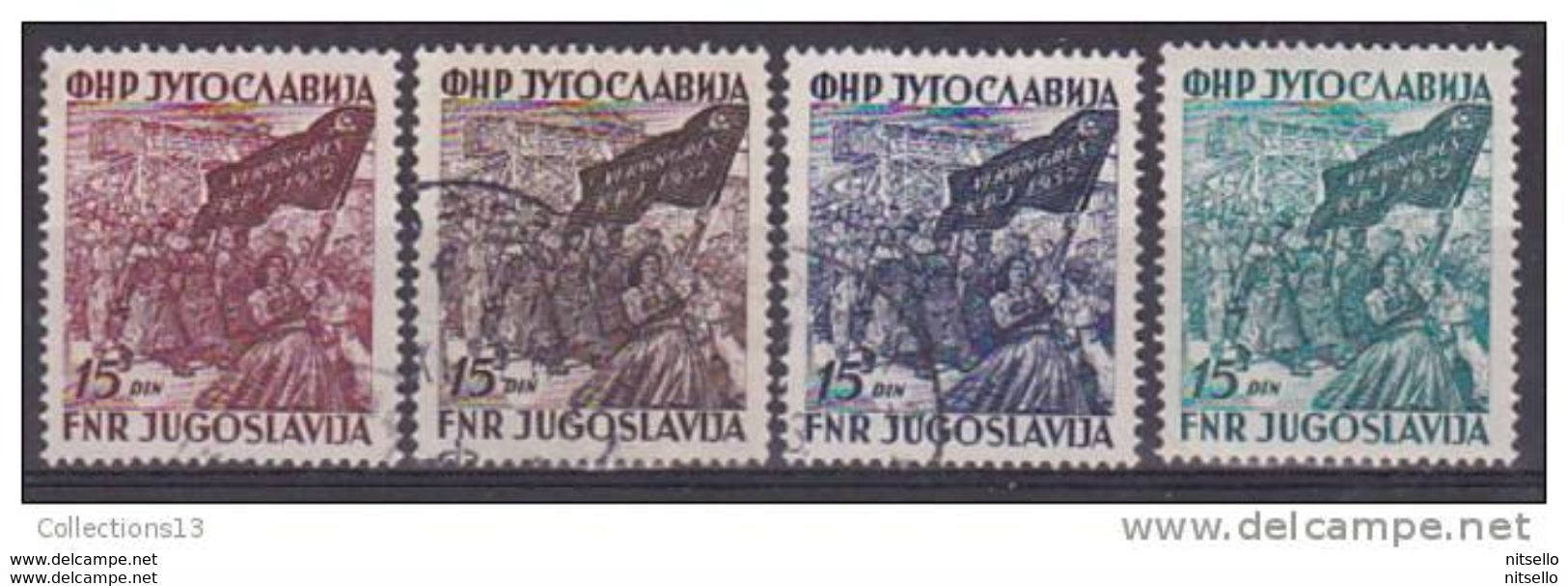 LOTE 1614 /// (C135) YOUGOSLAVIA   YVERT Nº: 621/624    CATALOG/COTE:  13€     ¡¡¡¡ LIQUIDATION !!!!! - Used Stamps