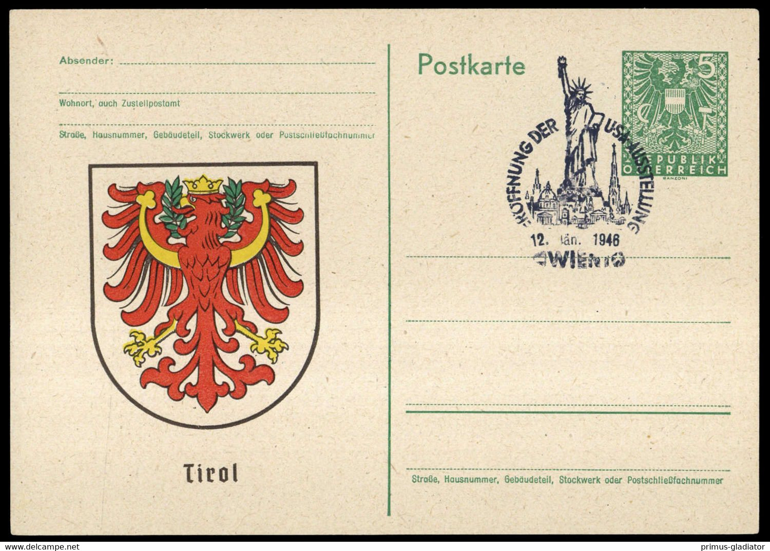 1946, Österreich, PP, Brief - Machine Postmarks