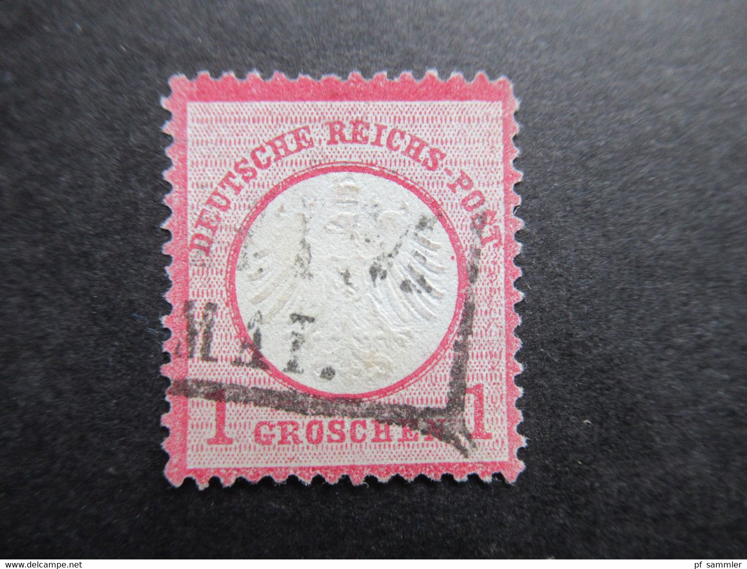 DR Brustschild 3 Marken / 1x Kleines U. 2x Großes Brustschild Jeweils 1 Groschen Teils Besonderheiten! - Used Stamps