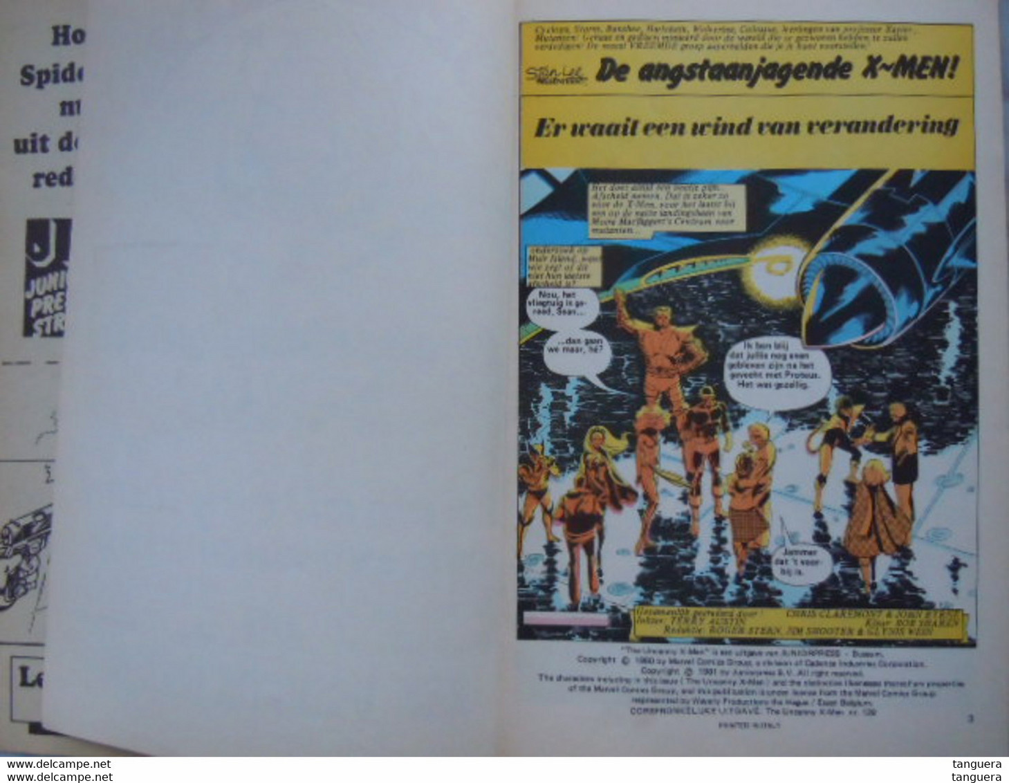 Marvel Juniorpress 3 1982 Superhelden De Angstaanjagende X-men 46 Pagina's Naam Op 1ste Pagina - Other & Unclassified