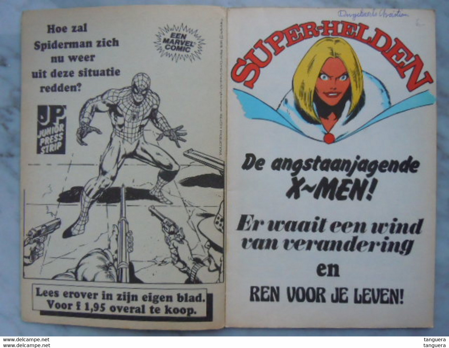 Marvel Juniorpress 3 1982 Superhelden De Angstaanjagende X-men 46 Pagina's Naam Op 1ste Pagina - Other & Unclassified