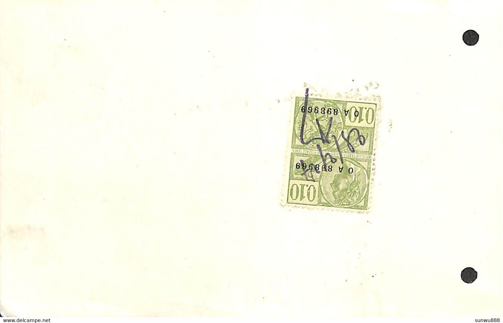 Association Catholique De Huy Waremme 1927 + Timbres - 1900 – 1949