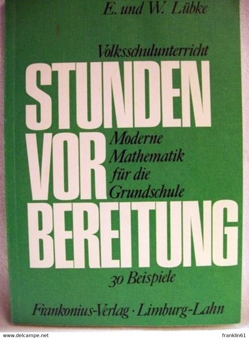 Volksschulunterricht - School Books