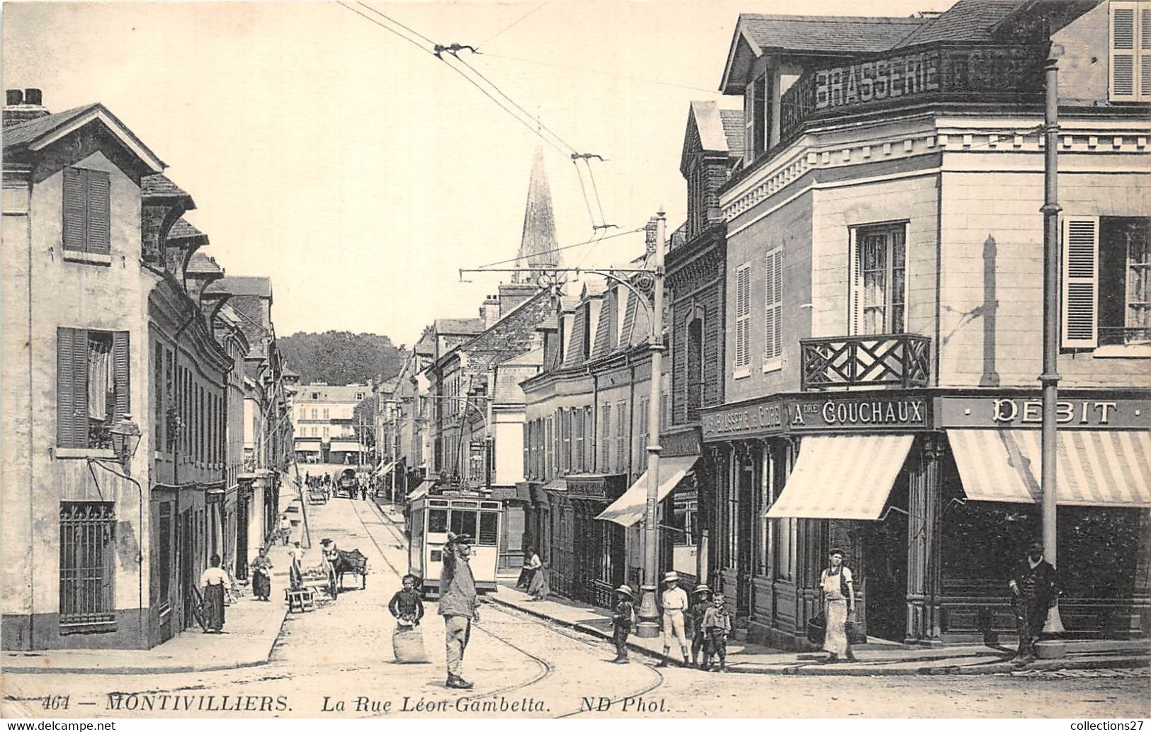 76-MONTIVILLIERS-LA RUE LEON GAMBETTA - Montivilliers