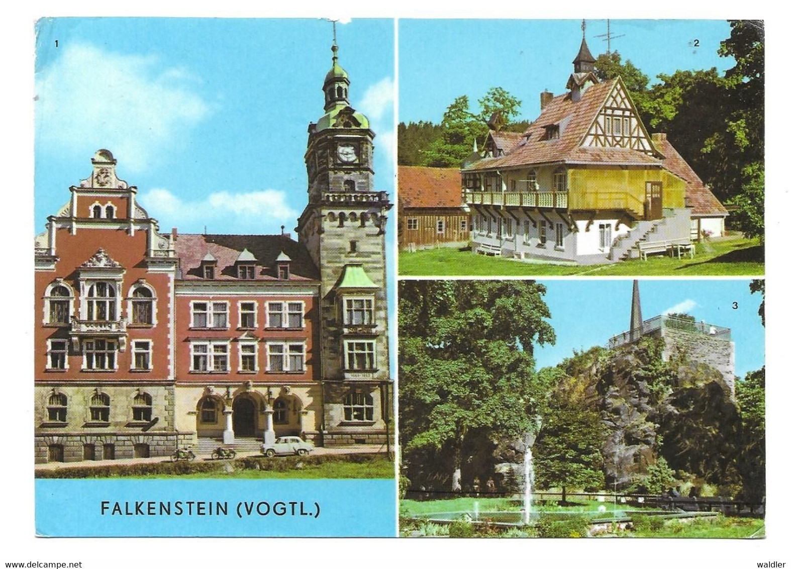 9704  FALKENSTEIN /VOGTL.,   1974 - Falkenstein (Vogtland)