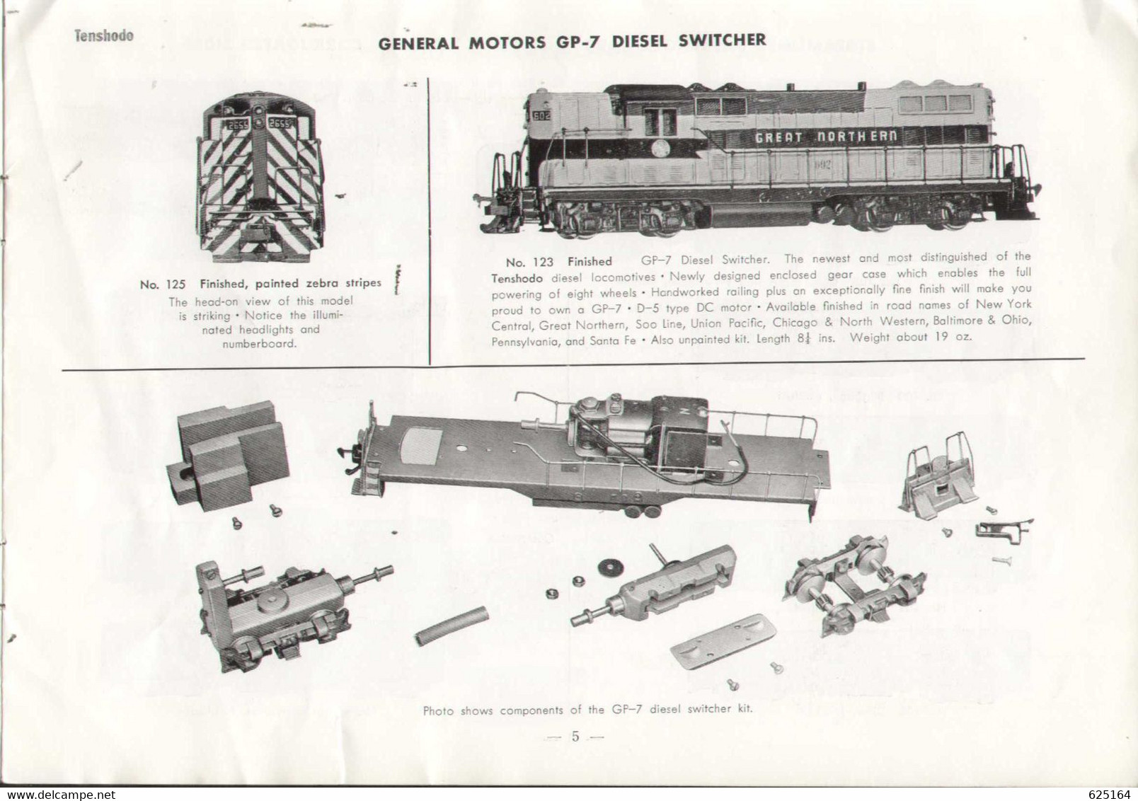 Catalogue TENSHODO 1956 Model Railroad HO Gauge 1/87  First Complete Catalog - English