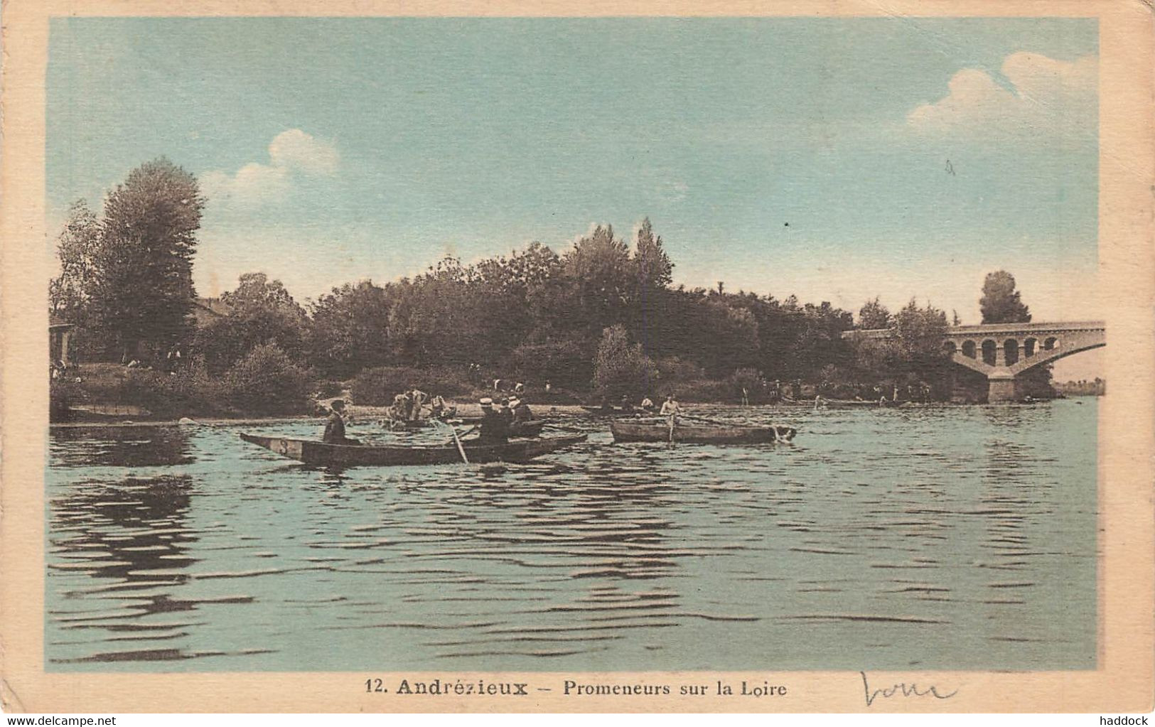 ANDREZIEUX : PROMENURS SUR LA LOIRE - Andrézieux-Bouthéon