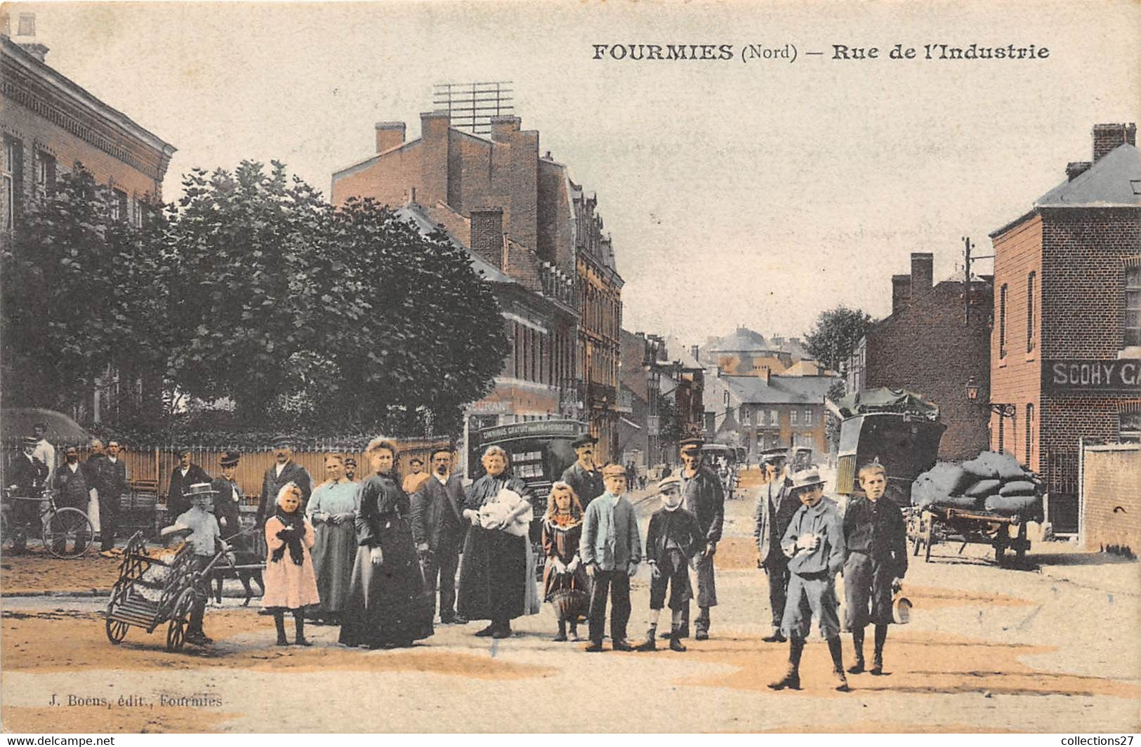 59-FOURMIES- RUE DE L'INDUSTRIE - Fourmies