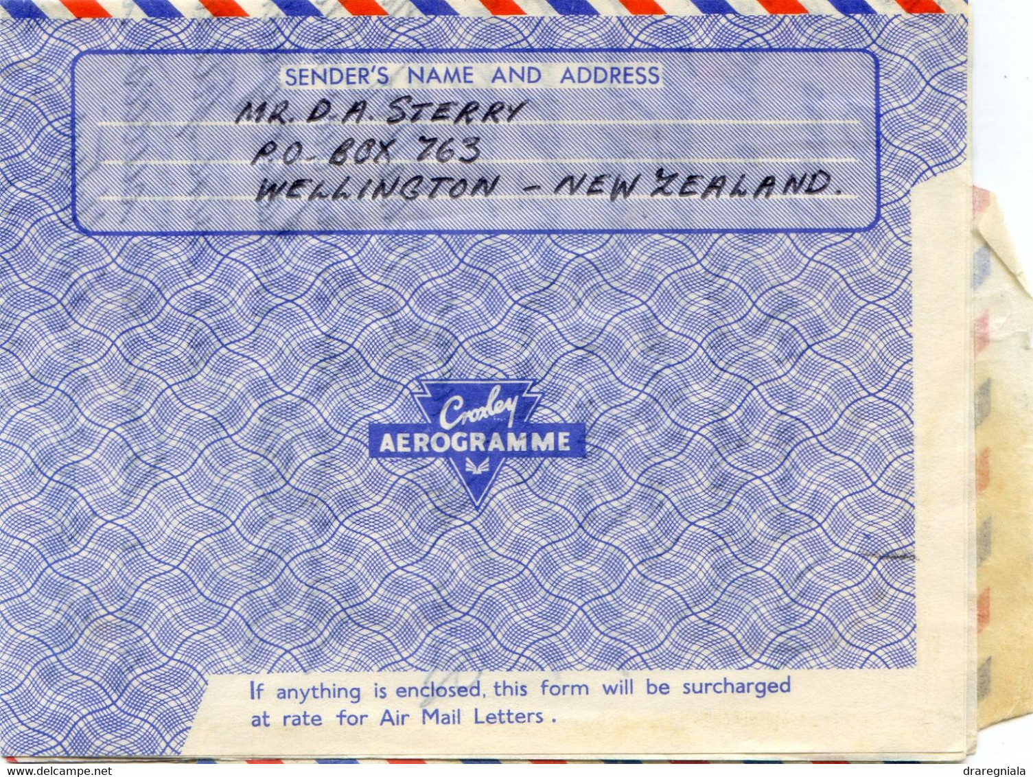 1962 Nouvelle-Zélande Aérogramme Wellington For London - Bird - Christmas - Oiseau - Noël - Posta Aerea