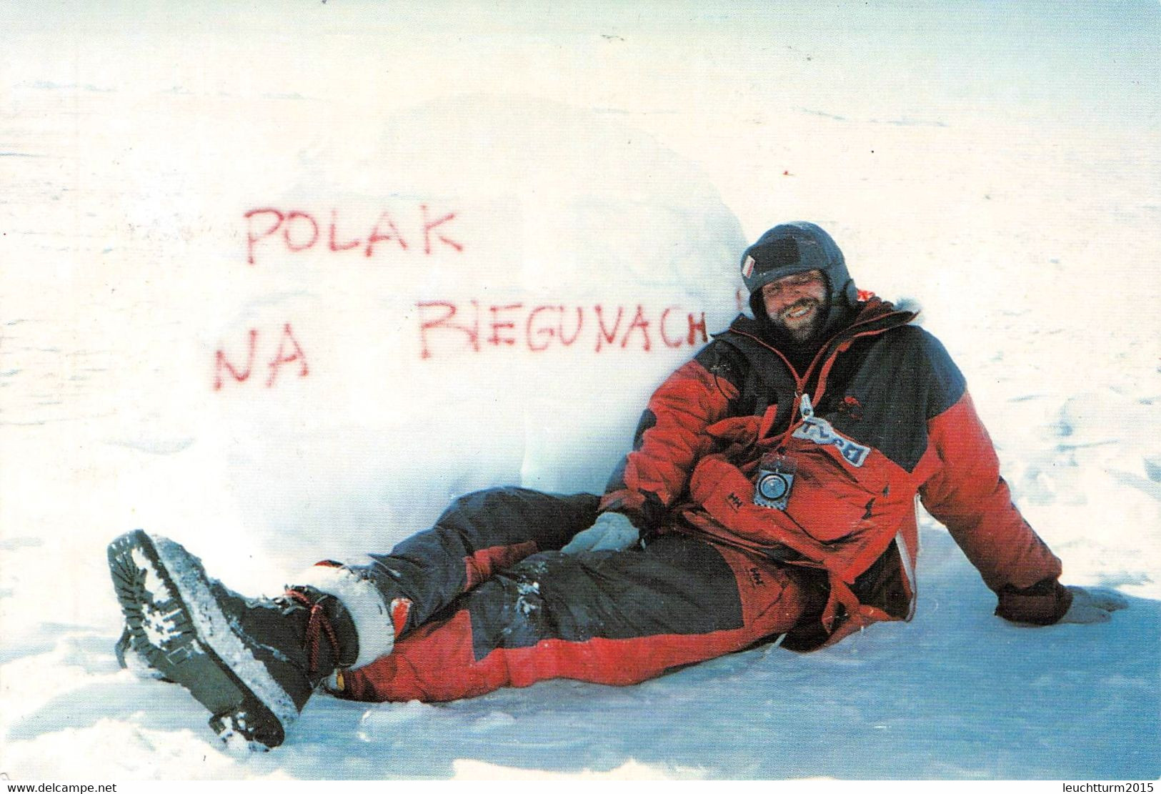 POLAND - POSTCARD MAREK KAMINSKI 1996 POLAR  / 4-45 - Briefe U. Dokumente