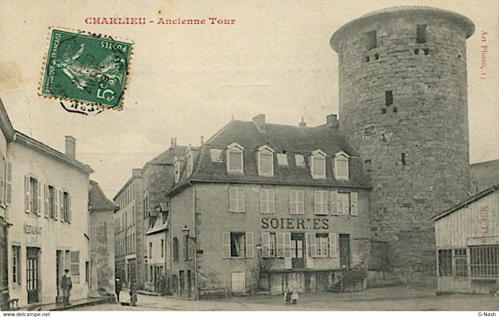 CPA 42 - Charlieu - Ancienne Tour - Charlieu