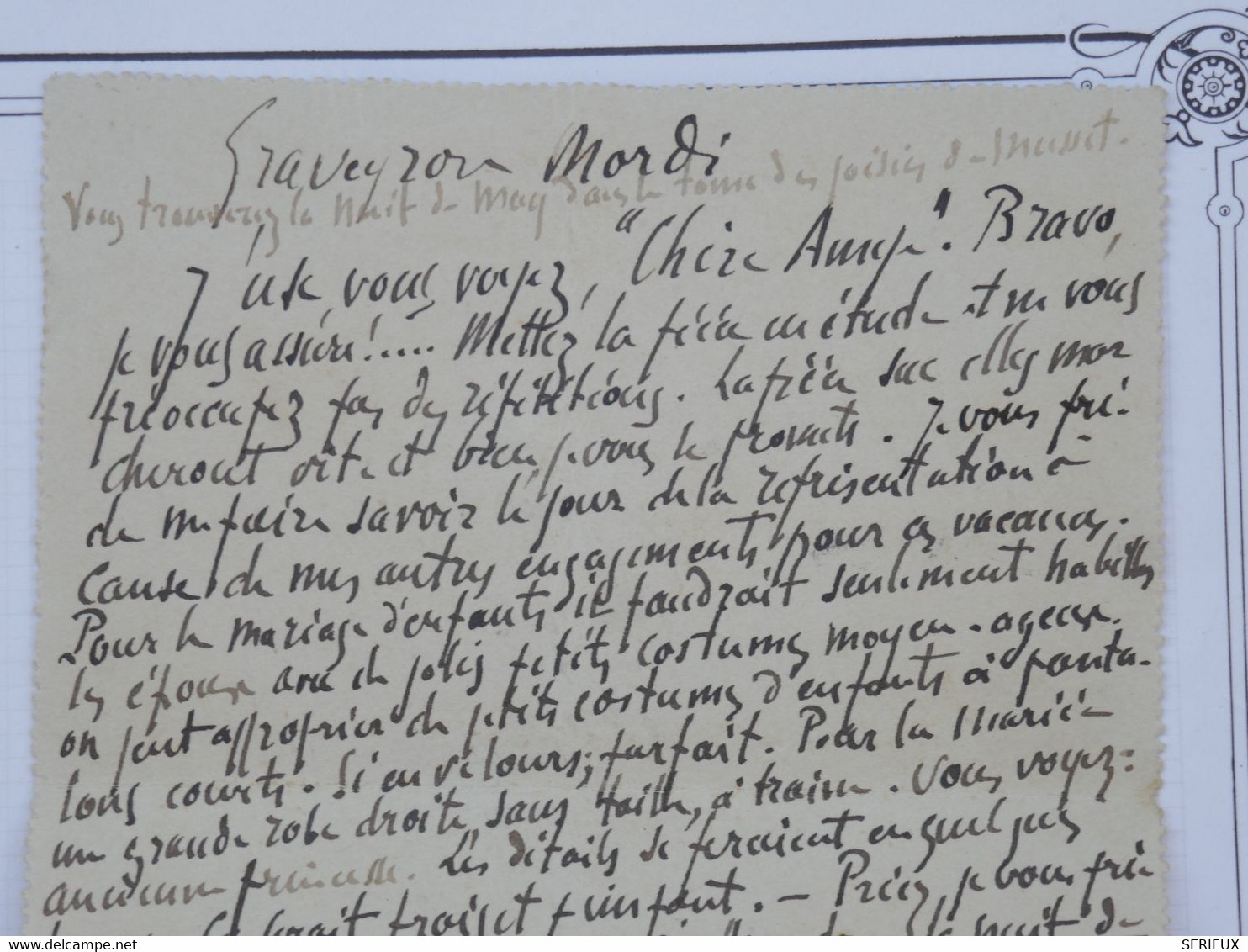 BG17 FRANCE  LETTRE ENTIER  SAGE 15C 1899 A CHALAIS  + +AFFRANCH.INTERESSANT - Otros & Sin Clasificación