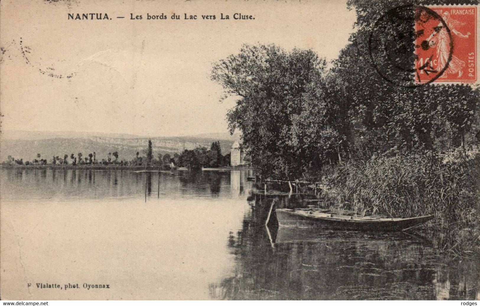 Dep 01 , Cpa   NANTUA , Les Bords Du Lac Vers La Cluse (16784) - Nantua