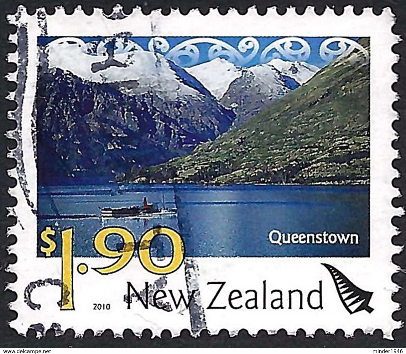 NEW ZEALAND 2010 QEII $1.90 Multicoloured, Scenic-Queenstown SG3227 FU - Gebruikt