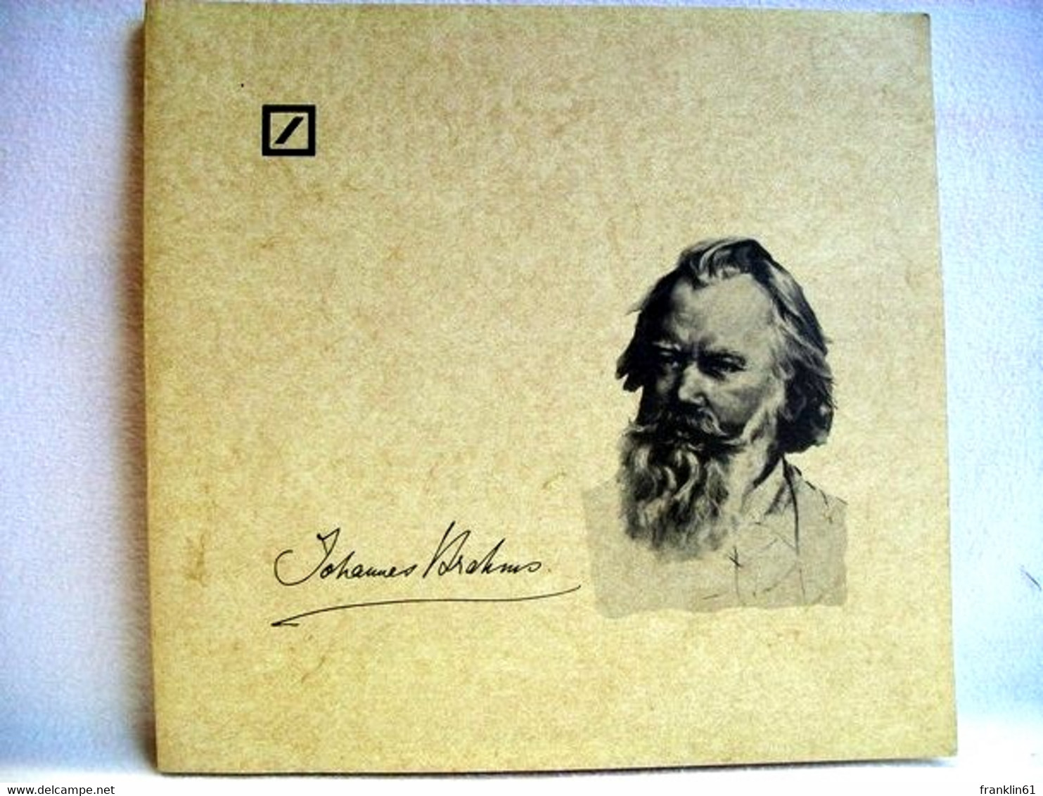 Johannes Brahms : Geboren 7. Mai 1833 Zu Hamburg, Gestorben 3. April 1897 Zu Wien ; E. Ausstellung D. Dt. Bank - Música