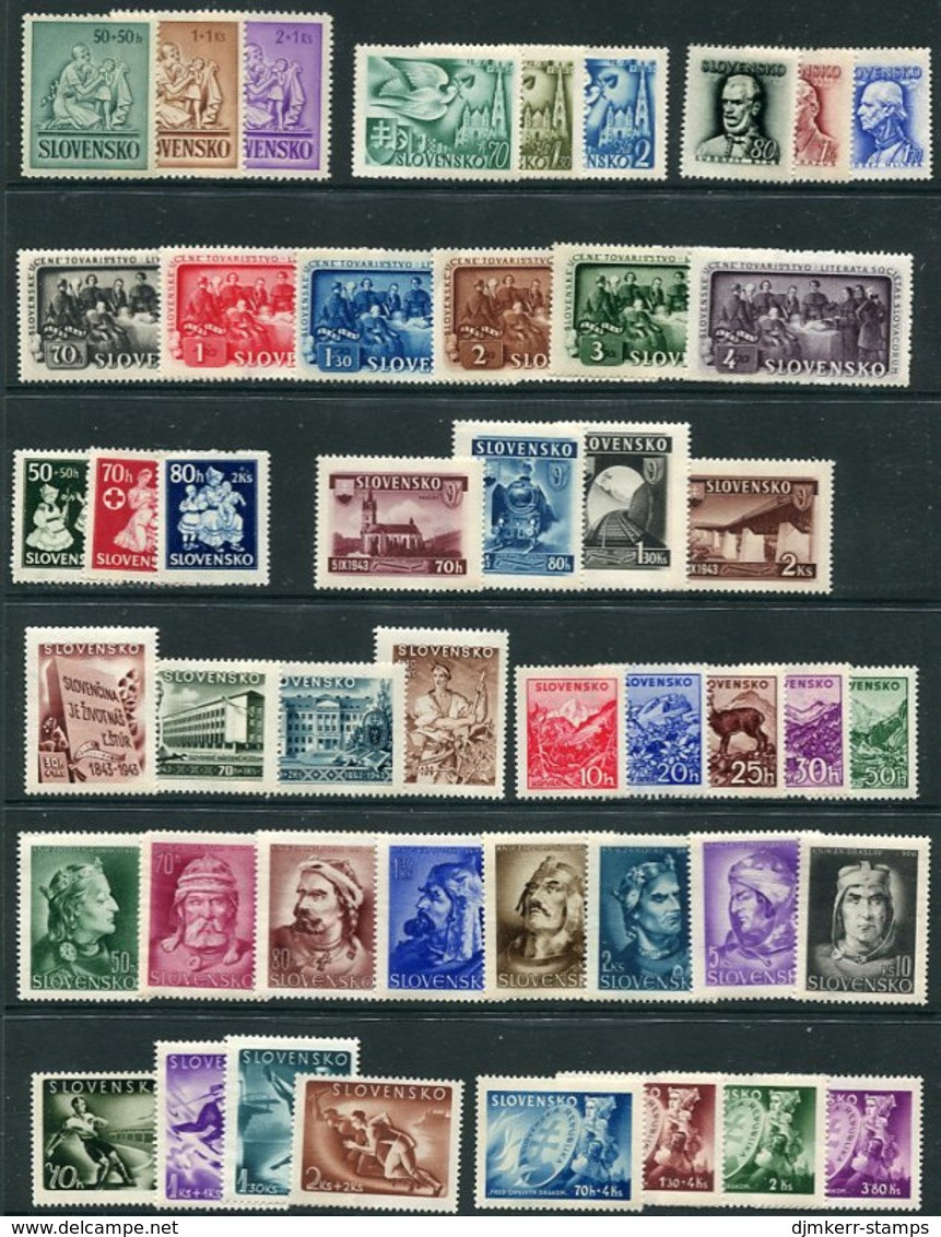 SLOVAKIA 1941-44 Eleven Complete Issues MNH / **. - Neufs