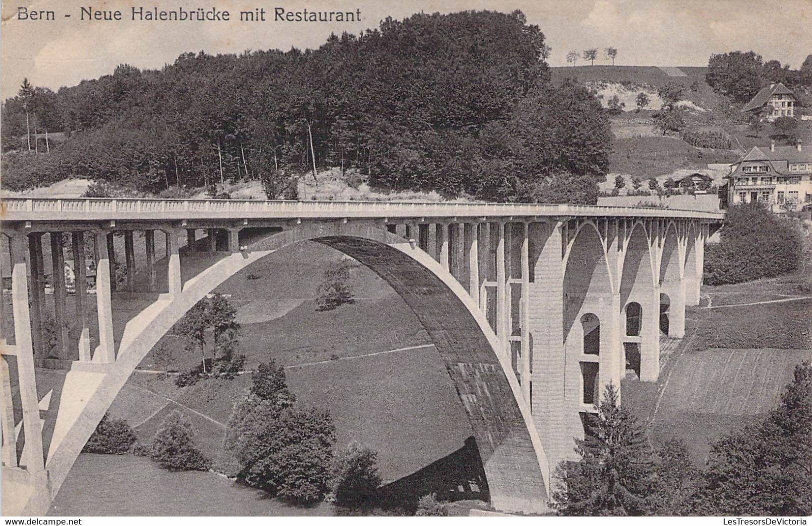 CPA - SUISSE - BERN - Neue Halenbrücke Mit Restaurant - Bern