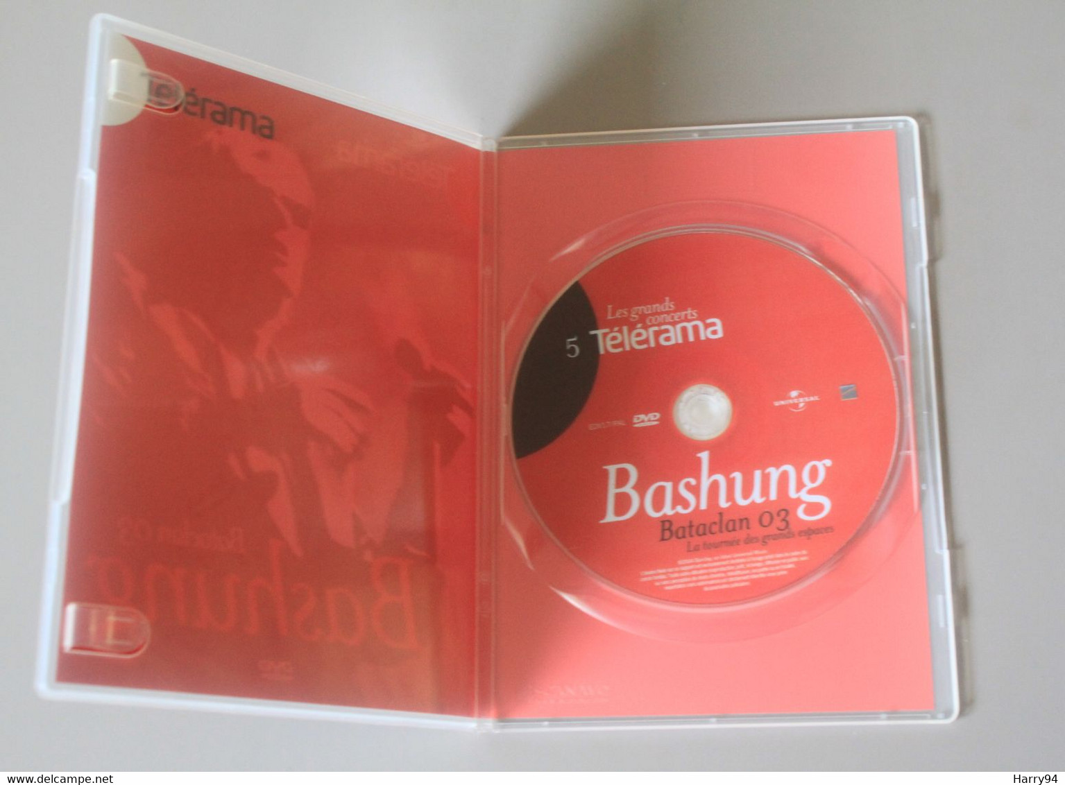 DVD  Télérama  Bashung Bataclan 03 - Concert Et Musique