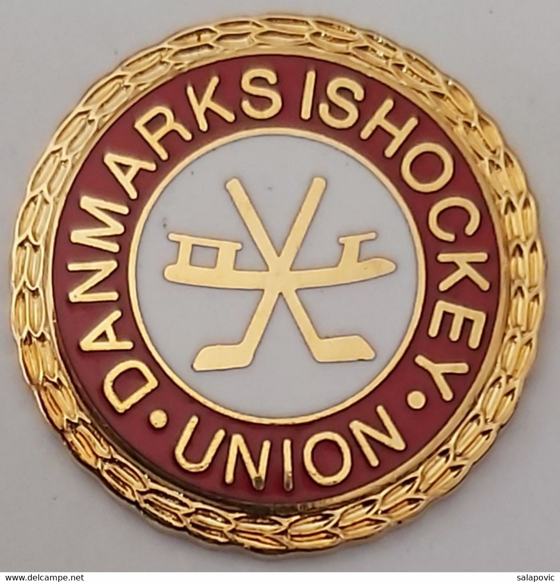 Danmarks Ishockey Union Denmark Ice Hockey Union Federation Association Club PINS A10/7 - Sports D'hiver