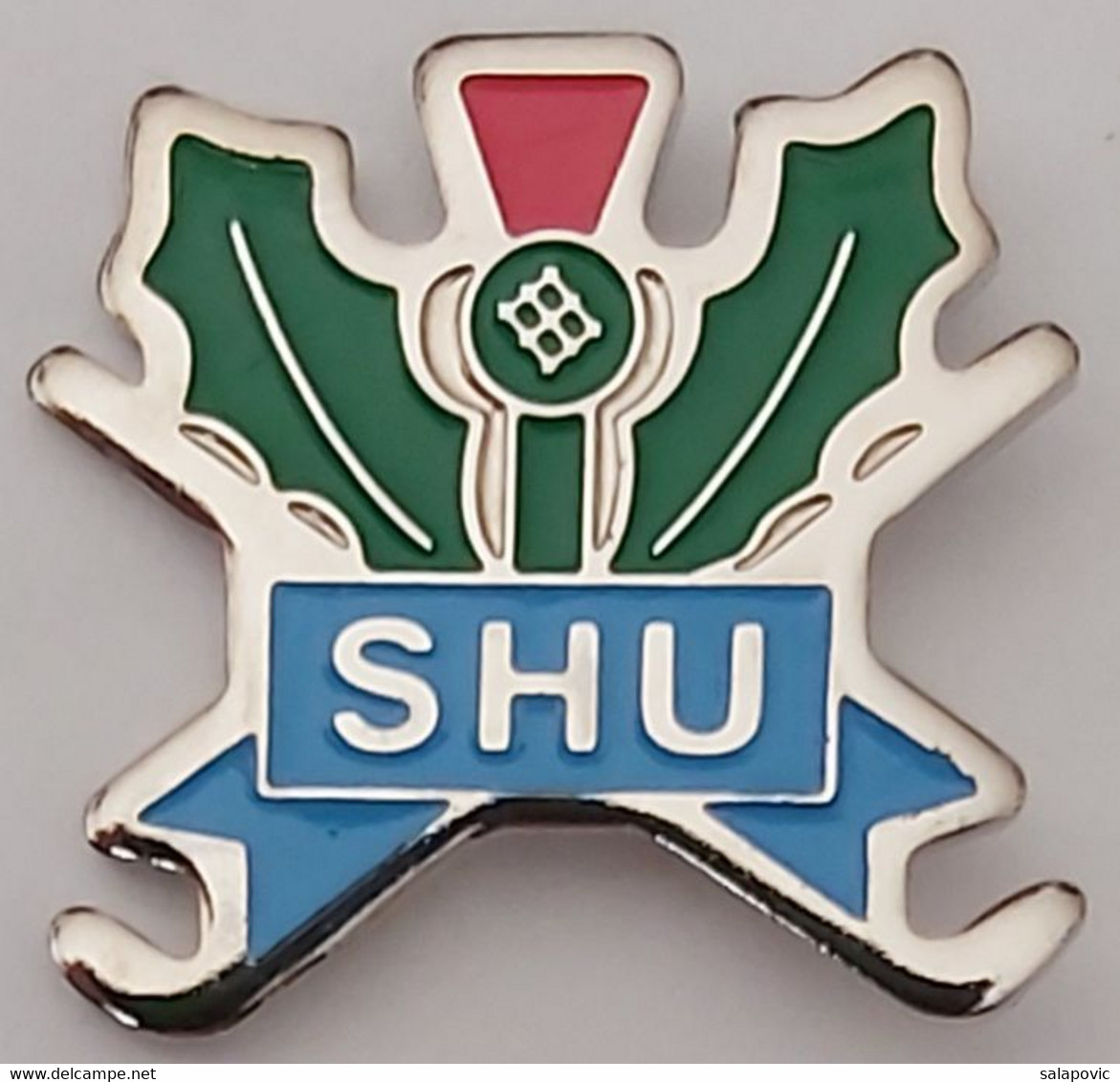 SHU Scotland Scottish Hockey Union Ice Hockey Federation Association Union PINS A10/7 - Sports D'hiver