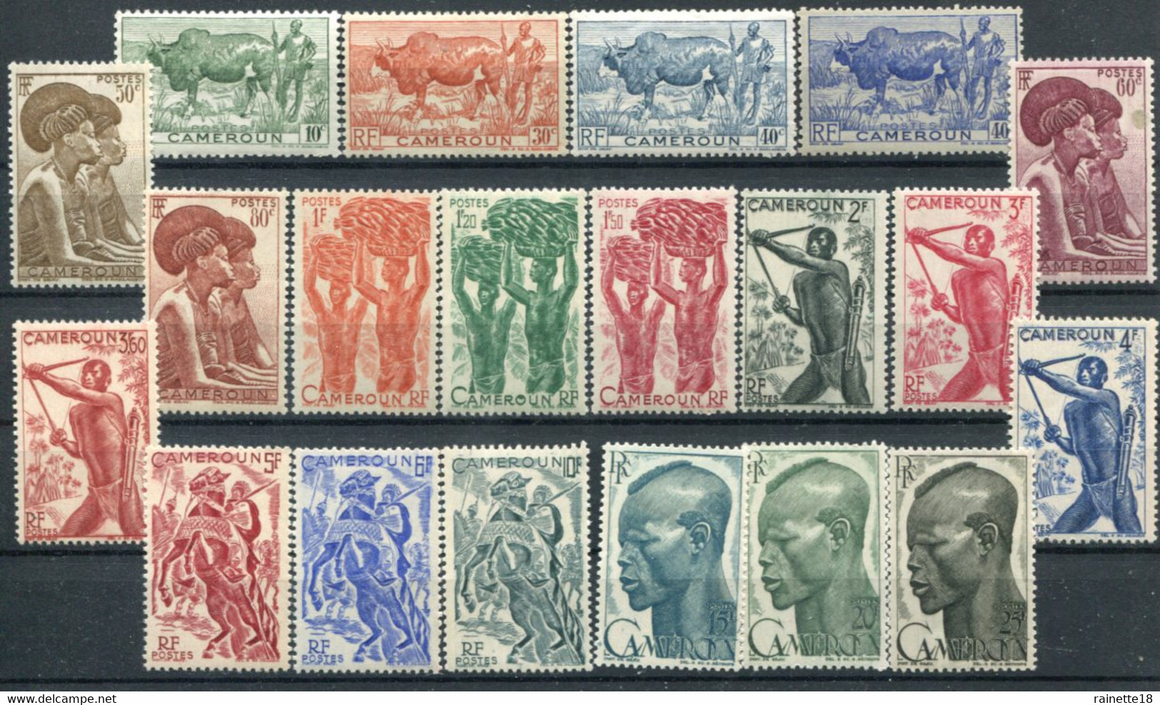 Cameroun       276/294 ** - Unused Stamps