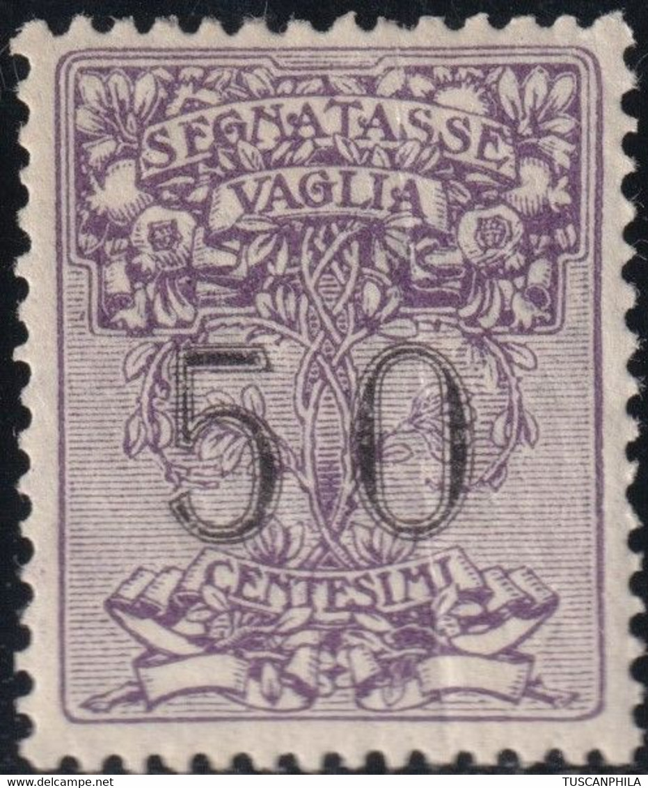 Segnatasse Vaglia 50 C. Sass 3centratissimo MLH* - Taxe Pour Mandats