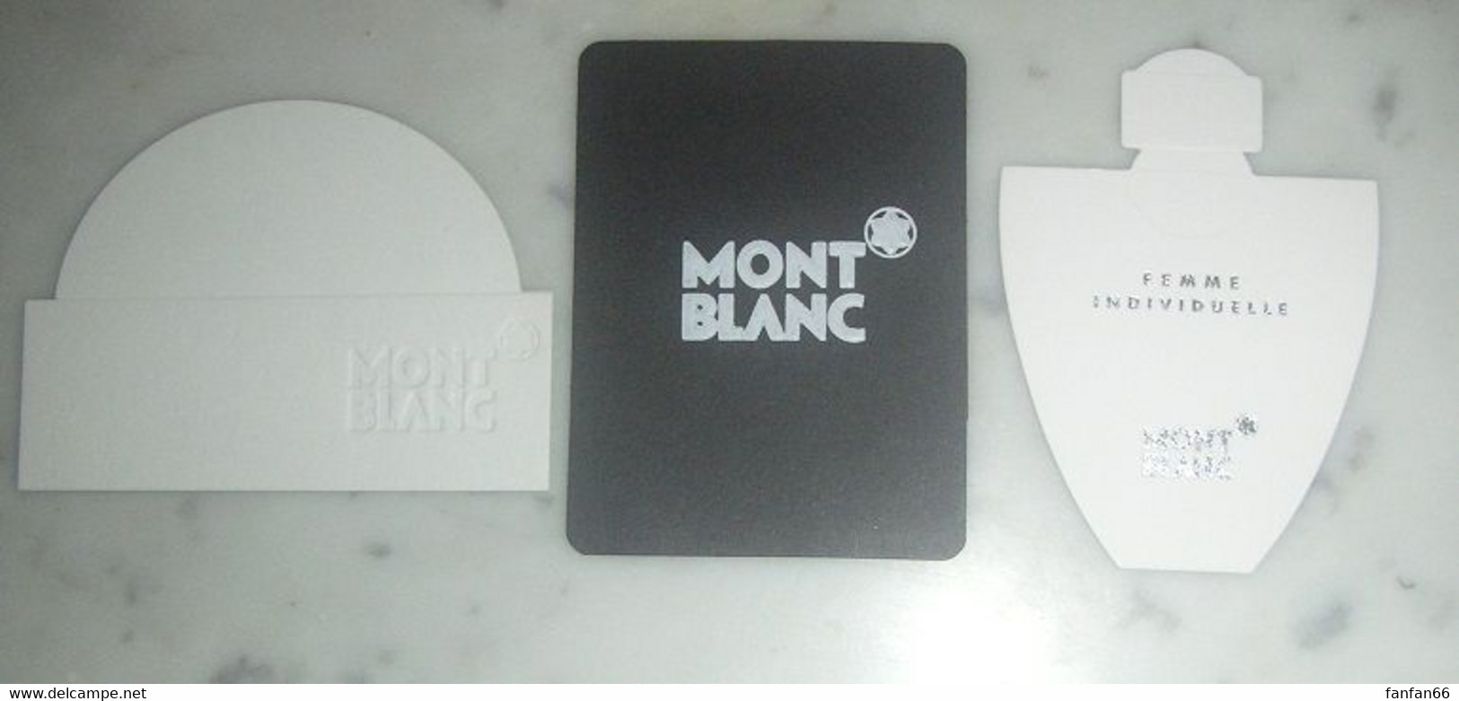 Lot 3 Cartes Mont-Blanc - Modernes (à Partir De 1961)