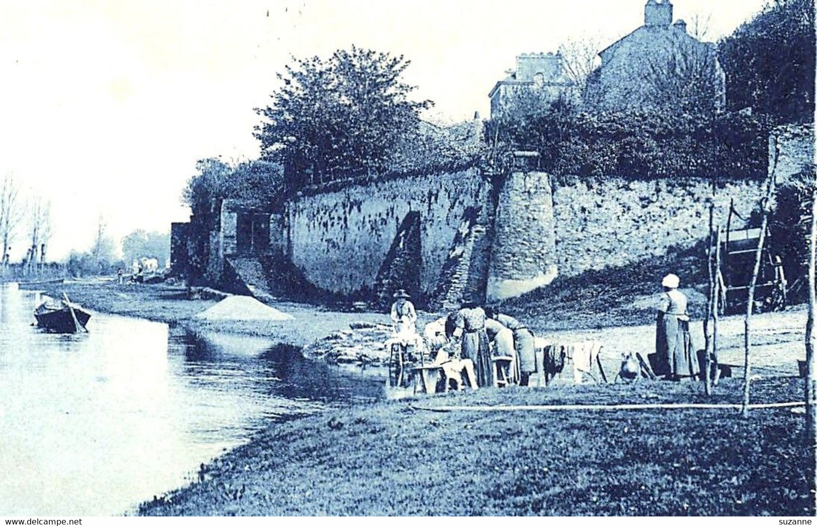 SAINT-SÉBASTIEN Sur Loire - Bords De Loire à La Becque - Lavoir - Lavandières - Saint-Sébastien-sur-Loire