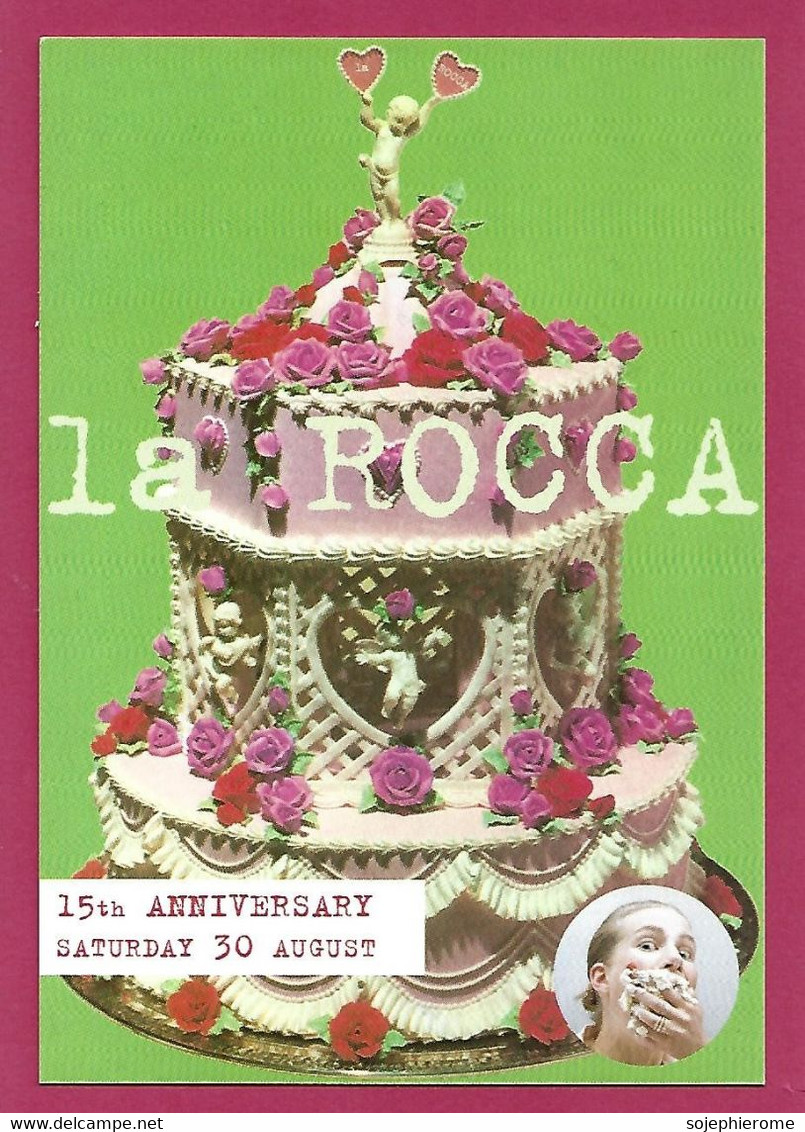 Buggenhout La Rocca Kasteelstraat 223A 15th Anniversary 2scans Gâteau Anges Roses Coeur - Buggenhout
