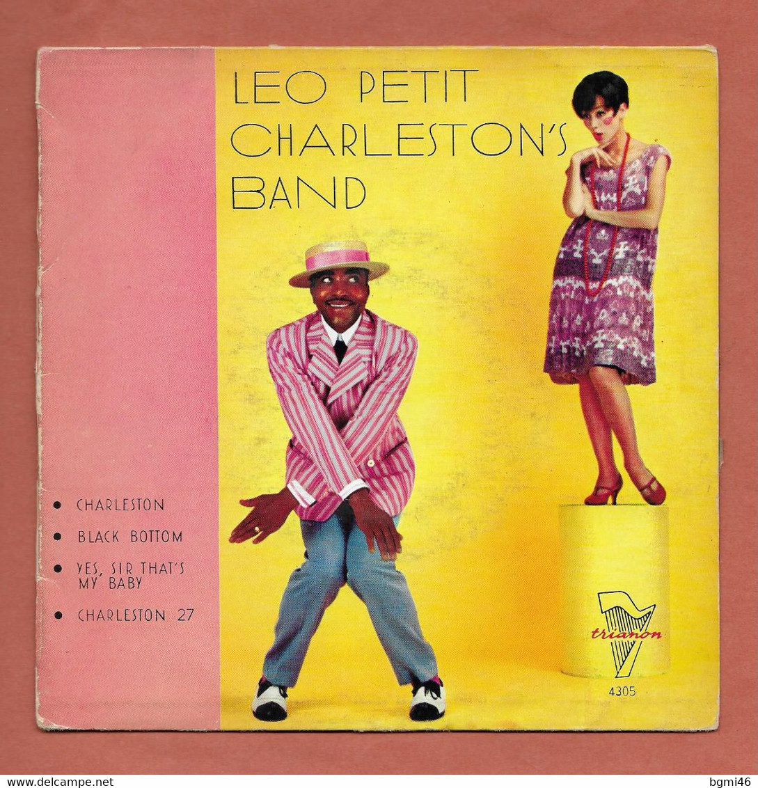 Disque Vinyle 45 Tours : LEO PETIT :  CHARLESTON' S BAND..Scan A  : Voir 2 Scans - Dance, Techno & House