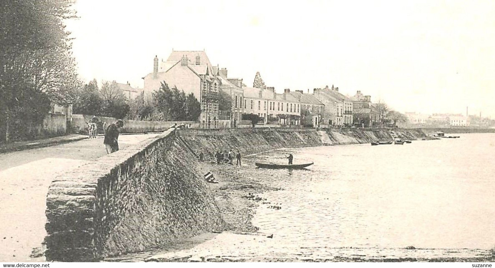 SAINT-SÉBASTIEN Les Nantes - La Côte - Vers Nantes 1905 - Saint-Sébastien-sur-Loire