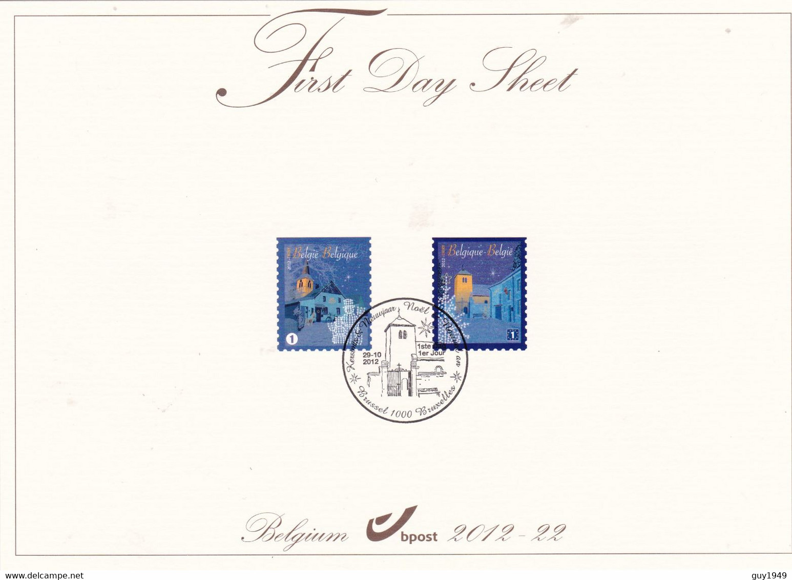 FDS    EINDEJAARSZEGELS          TIMBRES DE FIN D'ANNEE - 2011-2014