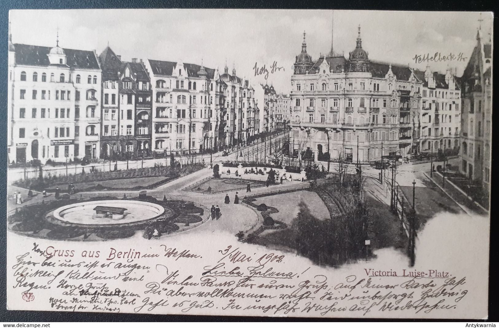 Berlin Schöneberg, Victoria-Luise-Platz   1902y. E450 - Schöneberg