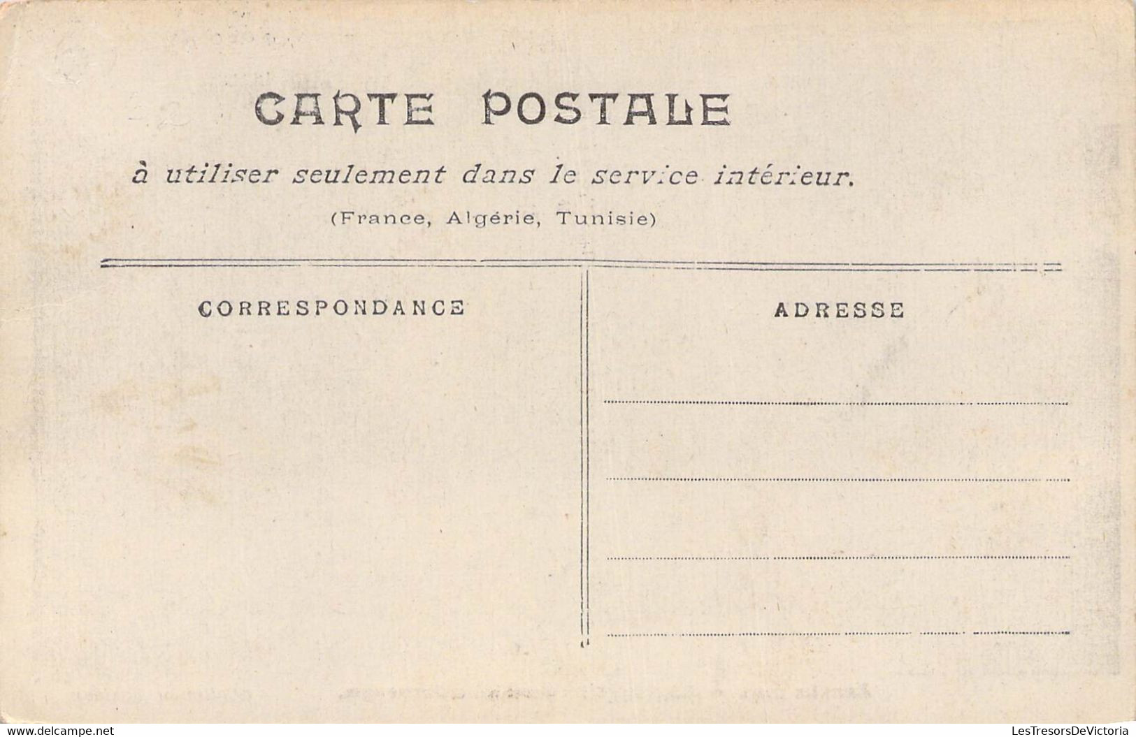 CPA - 92 - ASNIERES - Jardins Submergés - Innondation Janvier 1910 - Collection Taride - Asnieres Sur Seine