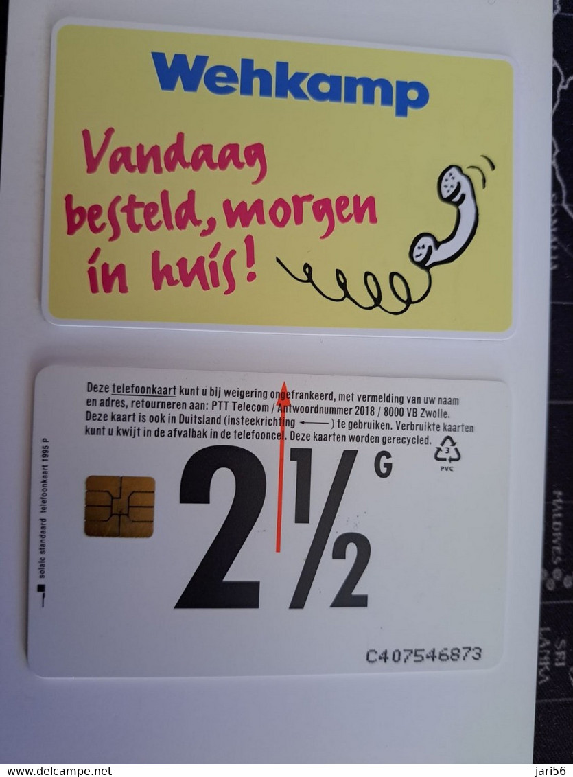 NETHERLANDS / CHIP ADVERTISING CARD/ HFL 2,50  /  WEHKAMP          /     CRE 151 ** 11710** - Privadas