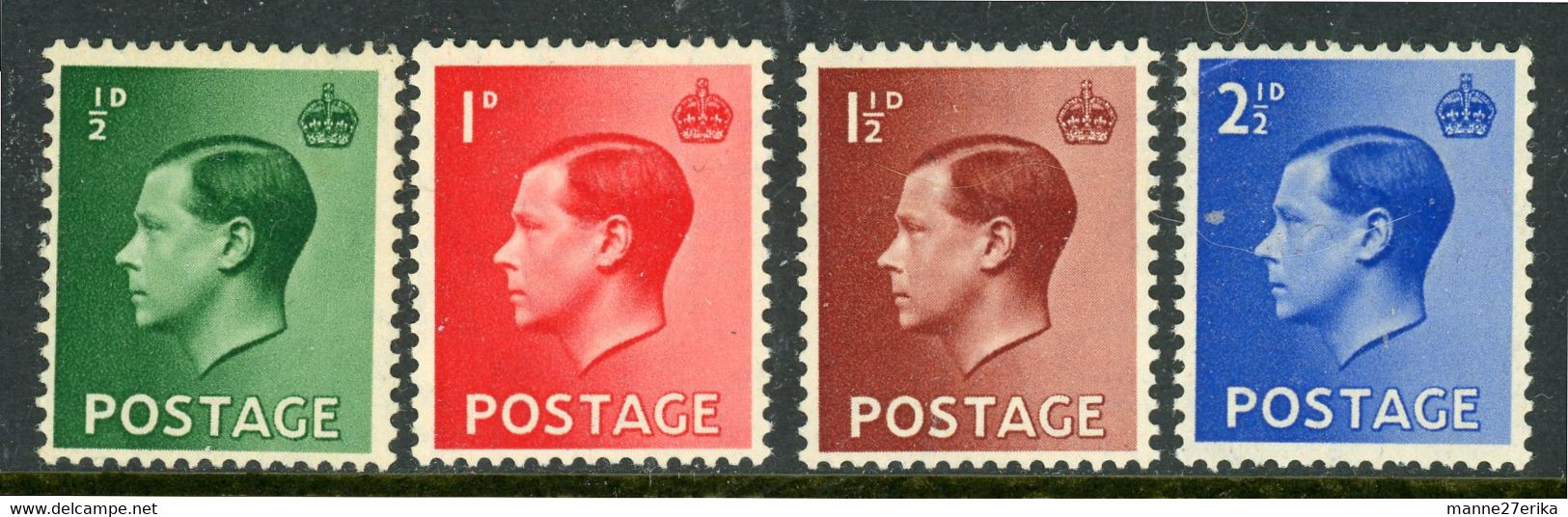 Great Britain MNH And MH 1936 King Edward - Ongebruikt