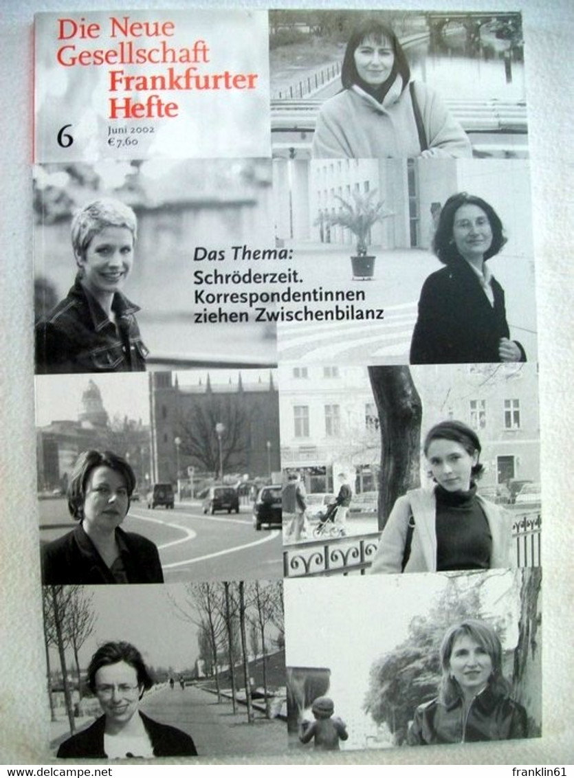 Frankfurter Hefte   6/2002 - Politik & Zeitgeschichte