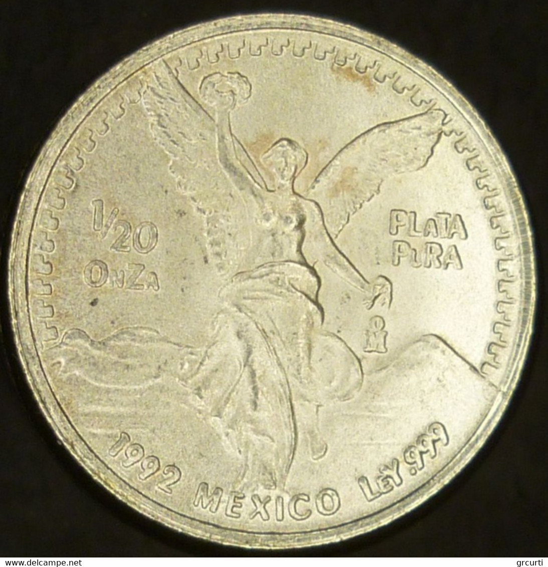 Messico - 1/20 Onza 1992 - Vittoria Alata - KM# 542 - Mexique
