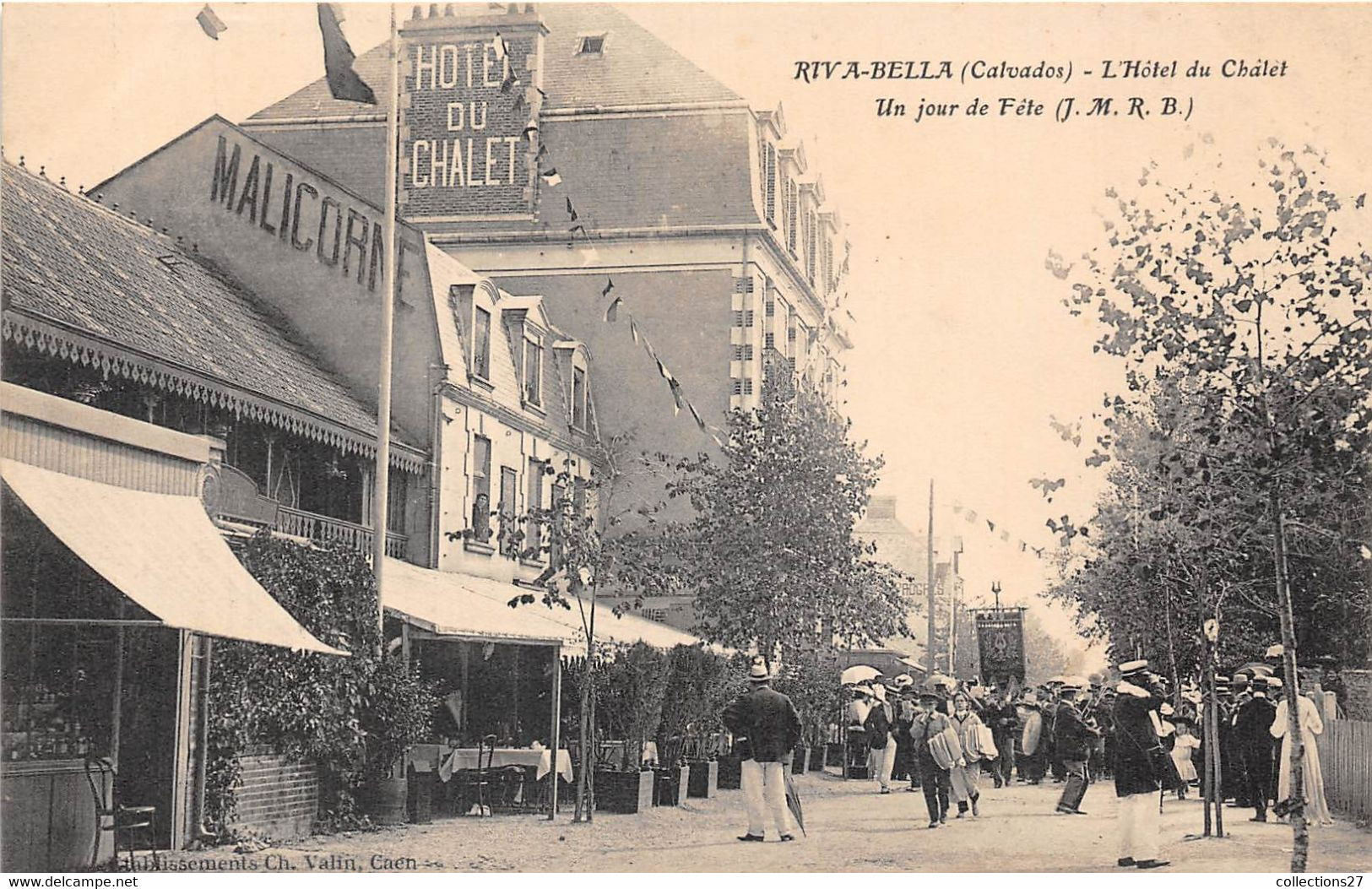 14-RIVA-BELLA- CAVALCADE L'HÔTEL DU CHÂLET UN JOUR DE FÊTE - Riva Bella