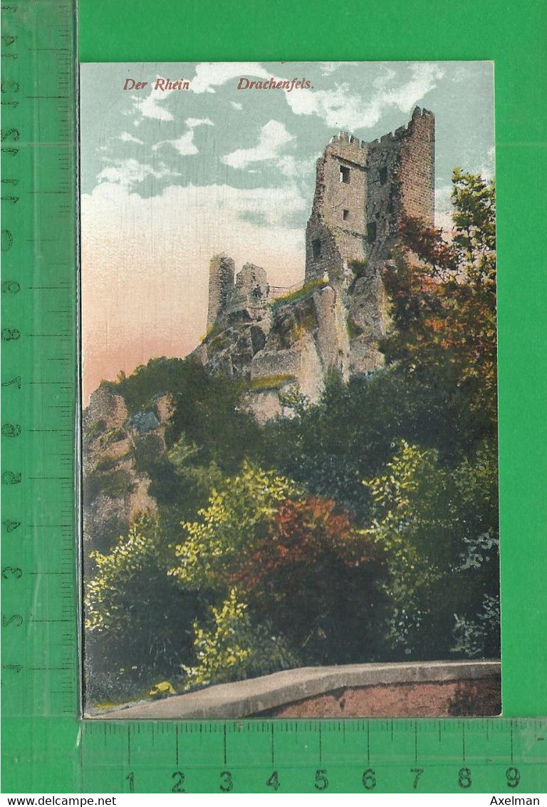 ALLEMAGNE, RHENANIE-N.W.,  DRACHENFELS : - Drachenfels