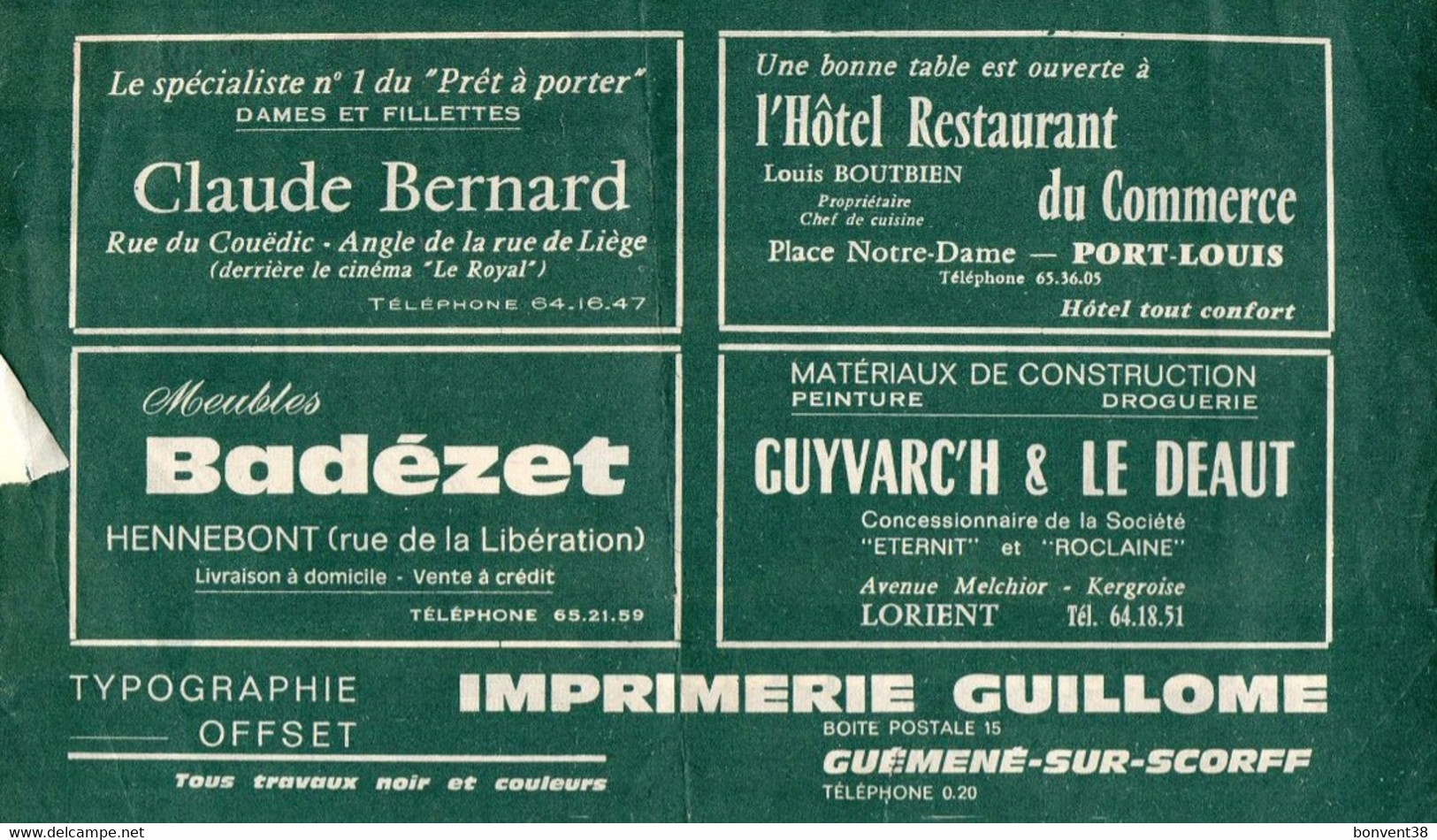 I2210 - Fédération Des Œuvres Laïques - Scolaires...Grande Tombola - Un Coupé Fiat 850 - Une Renault R4 1966 - Lottery Tickets