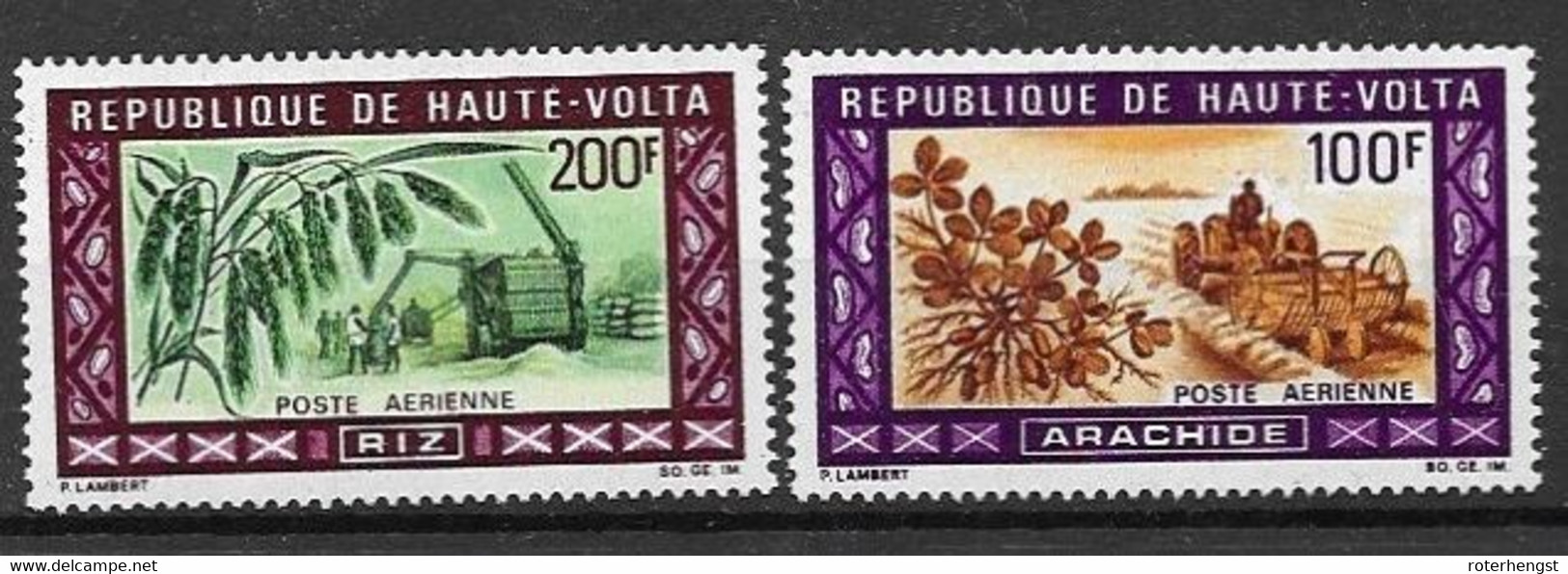 Haute-Volta (Burkina) Mnh ** 5,8 Euros 1969 The Two Airmails - Haute-Volta (1958-1984)