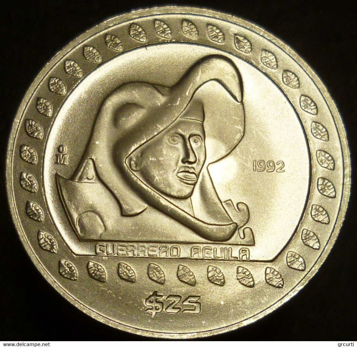 Messico - 25 + 50 + 100 Pesos 1992 - Serie Precolombiana - Aztechi - KM# 554, KM# 555, KM#  556 - Mexique