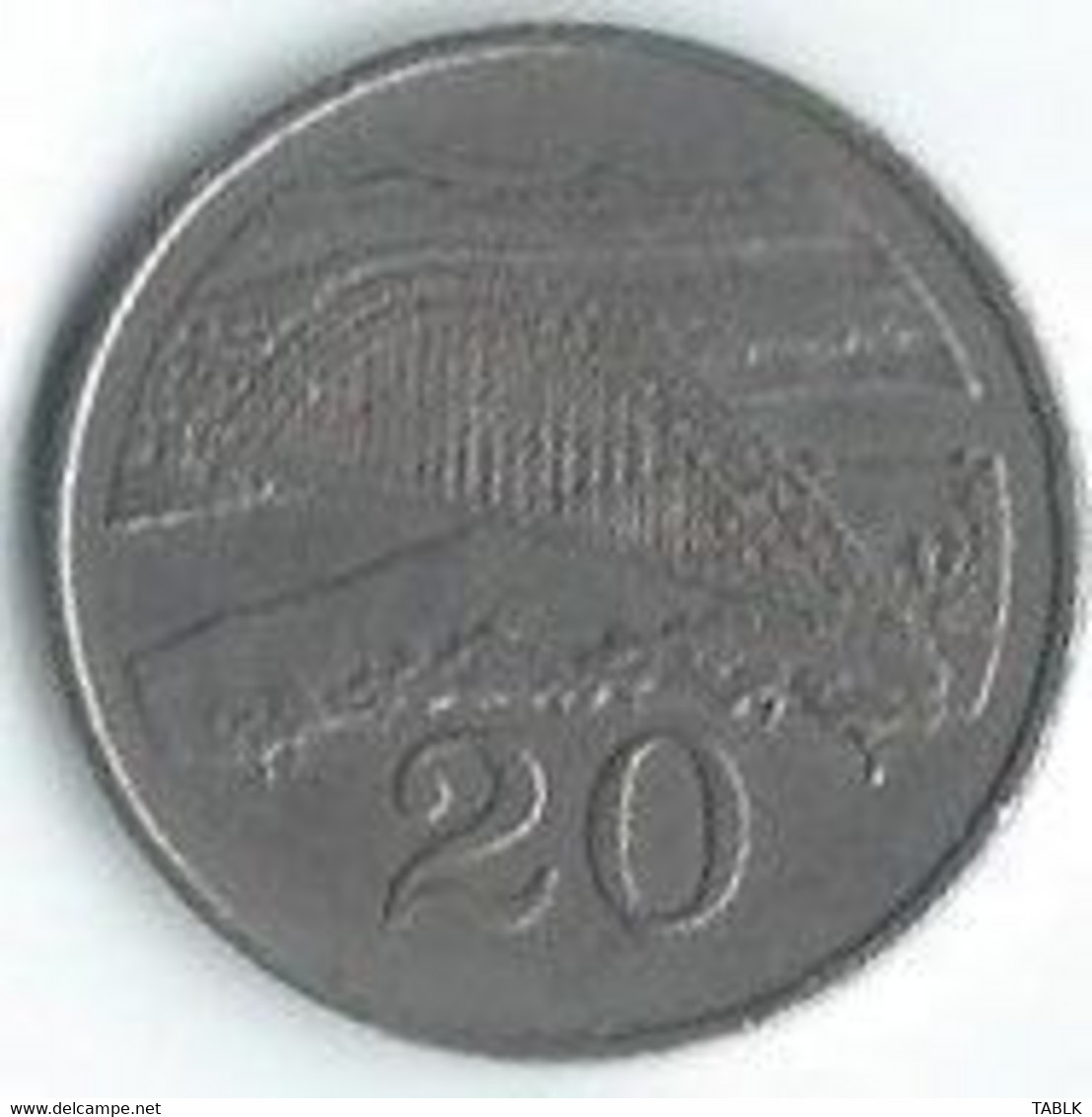 M798 - ZIMBABWE - 20 CENT 1983 - Zimbabwe